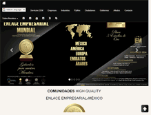 Tablet Screenshot of enlaceempresarial.com